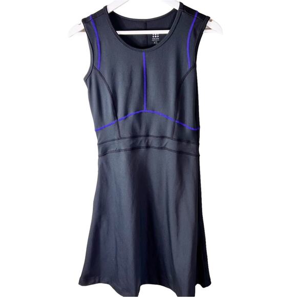 Title Nine Dream Black Athletic Dress Athleisure Tennis Golf Pickleball XS - Picture 1 of 7